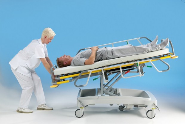 Patient transport trolley Emergo , Medical Equipment, Emergency Trolleys