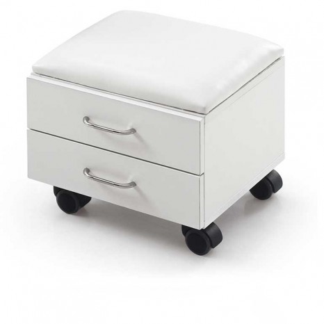 Pedicure chair with stool with 2 storage drawers, Aesthetic Medicine , 