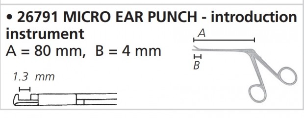  MICRO EAR PUNCH, Медицинска Апаратура, УНГ Инструменти